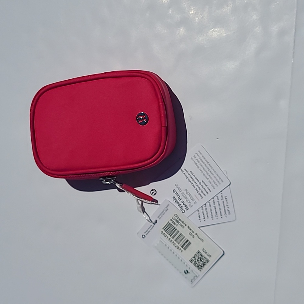 Lululemon Nano Pouch – Passionate Pink 💖 NWT